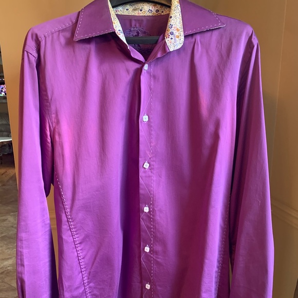 BUGATCHI BUTTON UP - Picture 1 of 4